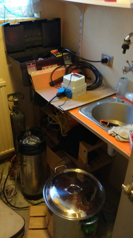 tiny steamy brew room